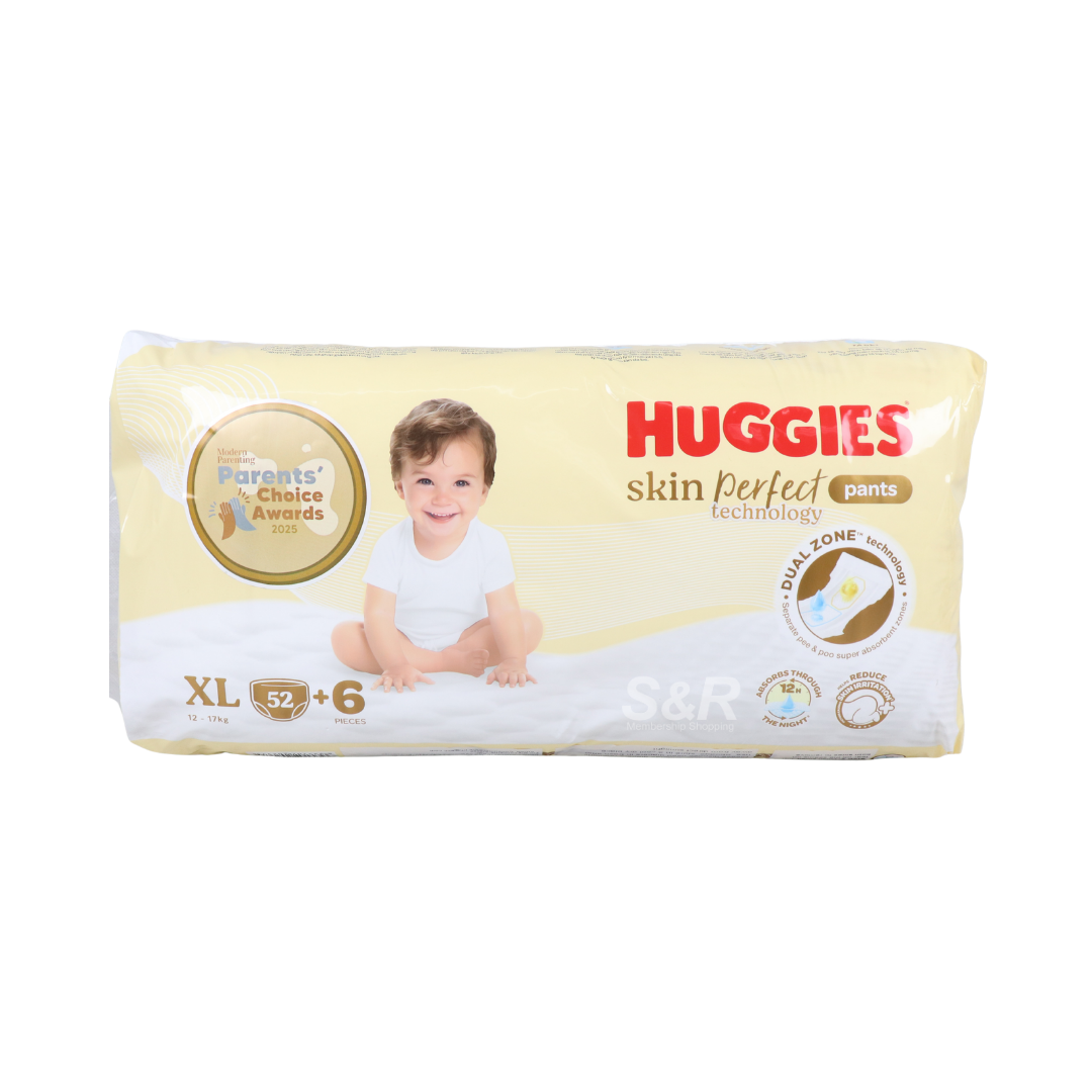 Huggies Skin Perfect Technology Pants Diaper XL 58pcs